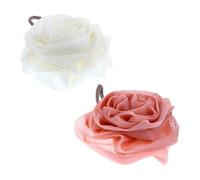 WOONEKY Pack 2 Esponjas de Ducha Forma de Flor, de Malla Pe, Espuma Abundante, Secado Rápido y Cuerda para Colgar, Baño Diario
