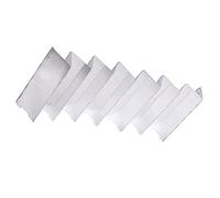 WOONEKY Pantalla Cortaviento Plegable para Estufa de Camping Aluminio Resistente Protector Portátil para Hornillo de Combustible y Alta Eficiencia para Picnic y Senderismo