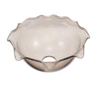 WOONEKY Pantalla para Lámpara de Mesa de Acrílico Diseño Agrietado, Portalámparas E27, Diámetro 4.2 Cm, Antideslumbrante y Cómoda para Ojos, Adecuado para Escritorios y Mesitas de Noche