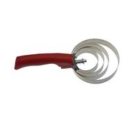 WOONEKY Peine para Caballos Inoxidable con Mango Ergonómico Curry Comb Reversible para Limpieza y Masaje Color Aleatorio Color Aleatorio Color Aleatorio