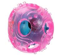 WOONEKY Pelota Interactiva para Perros Mediana Dispensadora de Premios con Diseño Abierto Juguete Resistente de TPR para Entrenamiento y Alimentación Colores Aleatorios Color Aleatorio