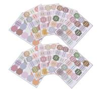 WOONEKY Pestañas Página Biblia 10 Hojas Diseño Bohemio, Adhesivas sin Residuos, Material Resistente para Estudio Bíblico, Etiquetas Escribibles para Adolescentes y Uso en