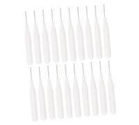WOONEKY Pincel de Maquillaje para Cejas 20 Piezas Mini Interdental Portátil para Maquilladores Profesionales y Aficionados