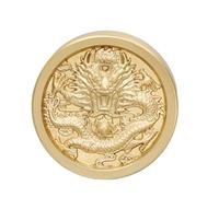 WOONEKY Pisapapeles de Latón Sólido Diseño Dragón Accesorio Creativo para Caligrafía China y Pintura Peso de Papel Portátil para Escritorio Suministros de Caligrafía y Dibujo Artístico