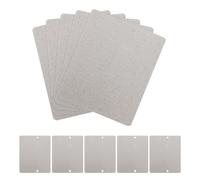 WOONEKY Placa de Mica para Horno Microondas 10 Unidades 104 X 85 Mm Lámina Aislante Resistente al Calor Ignífuga Protección Interior Electrodomésticos Piezas de Repuesto