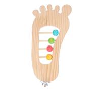 WOONEKY Plataforma de Madera para Aves Juguete Forma para Jaulas el Ejercicio Descanso para Periquitos y Cotorras