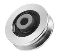 WOONEKY Polea de Aluminio Macizo 54 Mm para Gimnasio, Accesorio de Cable para Máquinas de Pesas, Rueda Silenciosa para Entrenamiento de Fuerza y Fitness en Casa o Profesional