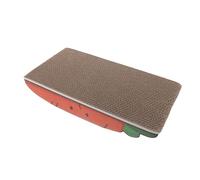 WOONEKY Protector para Muebles de Cartón para Gatos Resistente y Antidesgaste Tapete Rascador Corrugado para Interiores Promotor de Ejercicio para Gatos Compacto y Fácil de Colocar