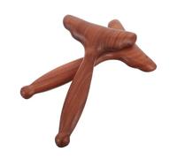 WOONEKY Raspador Gua Sha De Madera 2 Piezas Tamaño Abanico Masaje Facial Terapia Relajante Cuidado Para Piel Sensible Uso Diario Spa y Salón