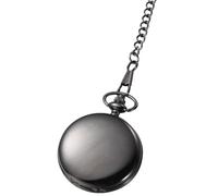 WOONEKY Reloj de Bolsillo y Cadena Larga Práctica Doble Cara de Cuarzo Retro Clásico Aleación Durable Elegante y Vintage para Uso Diario