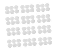 WOONEKY Rhinestones para Decoración de Uñas Piedras Redondas de Resina Blanca Flatback Brillo Duradero para Manualidades Adornos para Uñas Funda de Teléfono y Ropa