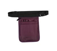 WOONEKY Riñonera para Herramientas De Peluquero Multifuncional 1 Unidad Tamaño Ajustable Color Morado Bolsa De Almacenamiento para Tijeras Profesionales Uso En Salón De Belleza