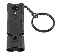 WOONEKY Silbato Inoxidable para Entrenamiento De Mascotas y Aves Silbato Portátil para Camping y Herramienta De Adiestramiento para Perros y Pajareros Gris