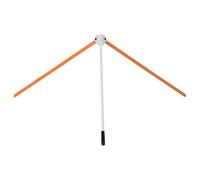 WOONEKY Soporte Ajustable para Patadas de Fútbol y Rugby Accesorio Portátil Metálico para Entrenamiento Juvenil Equipo de Práctica Estable para Campo y Patio