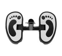WOONEKY Soporte de Pedal de Plástico Blanco para Triciclo de Pequeños, Repuesto Duradero Adecuado para Ciclismo y Paseos Familiares