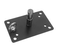 WOONEKY Soporte de Techo en Acero Inoxidable para Equipos de Iluminación Negro con Tornillos Aplicación Versátil Mantenimiento Adecuado para Fotografía y Estudios Profesionales