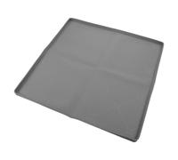 WOONEKY Tapete para Área De Comida para Mascotas Manteles Individuales Tapete para Área De Alimentación para Perros para Comida para Perros Dark Grey