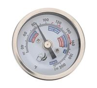 WOONEKY termómetro indicador de temperatura para vino indicador de temperatura del vino medidor de temperatura del vino medidor de temperatura para vino Acero inoxidable Plata