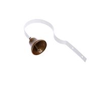 WOONEKY Timbre para Perros De Adiestramiento Blanco Material Duradero Tamaño Compacto Adecuado para Entrenamiento Casa Mascotas y Perros para Comunicación Efectiva