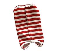 WOONEKY Traje de de para Perros Ropa para Perros Traje para Perros Prevención de Mordeduras Y Lamidos Diseño de Espalda Estable Polar Suave