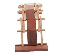 WOONEKY Wooden Arch Bridge DIY Assembly Educational Toy for Kids Creative Handcraft Building Safe Material