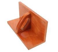 WOONEKY Wooden Paper Cutter Pusher Board Ergonomic Safety Tool For Precise Craft Trimming Office Use Wood Push Block For Photo And Wallpaper Cutting