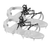 WOONEKY Zapatos Aireadores de Césped Púas Ajustables para Jardín | Hierro Galvanizado Pp Crean Pequeños Orificios en Suelo y Pradera, se Ajustan sobre Calzado