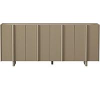 WOOOD Aparador de 4 puertas de madera L200cm - Caqui verde