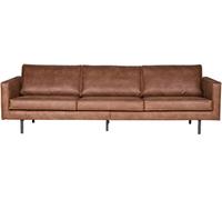 WOOOD Sofá de 4 plazas en piel reciclada