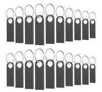 Wooolken Mini Memorias USB Pendrive 1GB 20 Unidades Resistentes al Agua Metal para Ordenador Portátil, Ordenador, TV, Coche（Color de la Pistola）