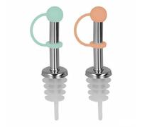 Wooow Tapón Vertedor Acero Inoxidable Set 2 Piezas (24 Unidades)