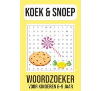 Woordzoeker Puzzelboek voor Kinderen 6-9 Jaar: Koek en snoep thema - leuke en makkelijke woordzoekers voor jongens en meisjes