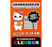 Woordzoeker voor Kinderen van 5-8 jaar: 100+ puzzels om te leren en plezier te maken! Puzzelboek voor meisjes & jongens | Het ideale cadeau voor vakantie, vrije tijd & op reis