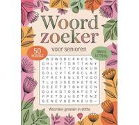 Woordzoeker Voor Volwassenen: Grote Letter Puzzels Voor Ontspanning