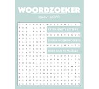 Woordzoeker voor Volwassenen | Zomer Thema: +75 Puzzels | Puzzelboek Met Grote Letters