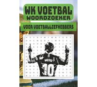 Woordzoeker WK Voetbal 2026: Puzzelboek met 50+ woordzoekers - Voetbaltermen, wedstrijden en meer - Perfect cadeau voor fans