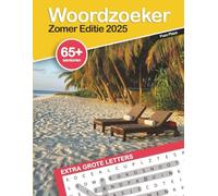 Woordzoeker Zomer Editie 2025: Extra Grote Letters Voor Senioren en Volwassenen
