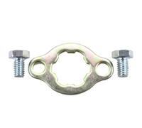 WOOSTAR 20mm Motor Piñón Clip de Placa de Retención con Tornillos Reemplazo para 50cc 70cc 90cc 110cc 125cc 150cc ATV Go Kart Dirt Pit Bike
