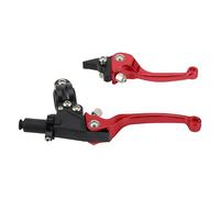 WOOSTAR 22mm Estándar 7/8" Motocicleta Palanca Embrague Freno Reemplazo para KLX SSR TTR CRF50 110cc 125cc 150cc Dirt Pit Bike ATV Mini Bike Rojo