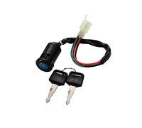 WOOSTAR 4 Pines Interruptor con Llave de Encendido Reemplazo para 50cc 70cc 90cc 110cc 125cc Scooter China ATV Dirt Pocket Bike Go Kart