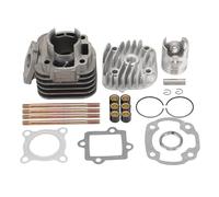 WOOSTAR 40mm Big Bore Cilindro con Pistón Kit y Juntas Reemplazo para 2 Tiempos Jog 50cc Minarelli 1E40QMB Motor Scooter