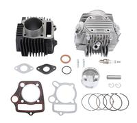 WOOSTAR 52.4mm Big Bore Cilindro y Pistón Completo Válvulas 66mm y Juntas Reemplazo para 4 Tiempos 110cc China Taotao Coolster Motor ATV Go Kart Dirt Bike