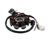 WOOSTAR 8 Bobinas 4 Cable Estator Magneto Reemplazo para GY6 49cc 50cc 110cc 125cc 150cc 139QMB 147QMD 152QMI 157QMJ Scooter Motocicleta ATV Go Kart