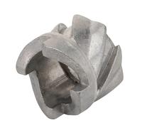 WOOSTAR Arrancador de Retroceso Centro Aluminio Reemplazo para 2 Tiempos 47cc 49cc Pocket Bike Mini Motor ATV