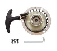 WOOSTAR Arrancador de Retroceso con 3 Pernos Reemplazo para 2 Tiempos 47cc 49cc Pocket Bike Mini Moto ATV 4 Wheeler Quad