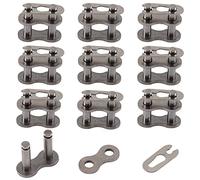 WOOSTAR Cadena 428H Moto Reemplazo para 110cc 125cc 150cc 200cc 250cc China ATV 4 Wheeler Quad Pocket Bike Buggy Paquete de 10