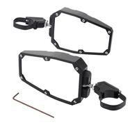 WOOSTAR Espejos Laterales con Abrazaderas Reemplazo para Polaris RZR 900 1000 Rhino Teryx Mule YXZ Pioneer Gator X3 Shatter Proof UTV Paquete de 2