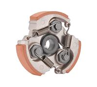 WOOSTAR Heavy Duty Embrague Desbrozadora Moto con 3 Muelles Reemplazo para 2 Tiempos 47cc 49cc Mini Quad Dirt Pit Bike Pocket Bike ATV 4 Wheeler Scooter