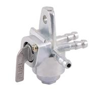 WOOSTAR Interruptor Combustible Moto 6mm con 3 Camino Reemplazo para Dirt Pit Bike ATV Quad Scooter Ciclomotor