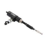 WOOSTAR M8 x 1.25mm Cilindro Maestro Embrague Hidraulico Moto Bomba Freno Reemplazo para Dirt Pit Bike ATV 4 Wheeler Quad Scooter Negro